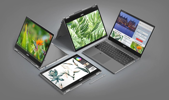Laptop touchscreen terbaik untuk presentasi