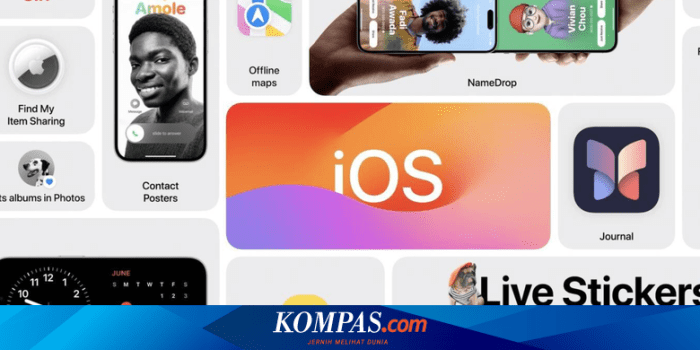 Perbedaan iOS 16 dan iOS 17 yang perlu diketahui