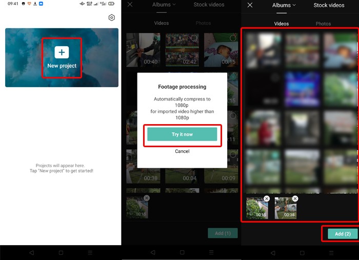 Tutorial mengedit video dengan capcut