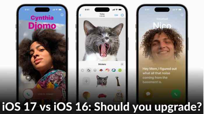 Perbedaan iOS 16 dan iOS 17 yang perlu diketahui